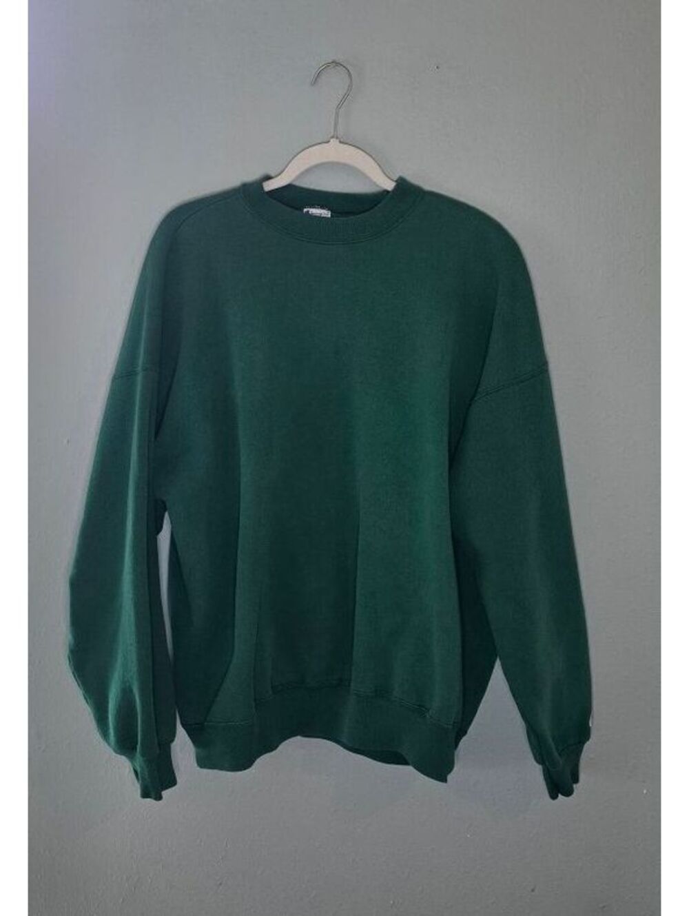 Vintage 90s Champion Basic Training Green Crewneck Sweatshirt XXL USA Made